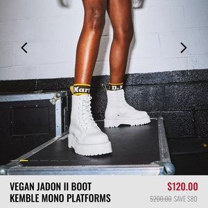 Doc Marten Vegan Jadon II Mono Size 8